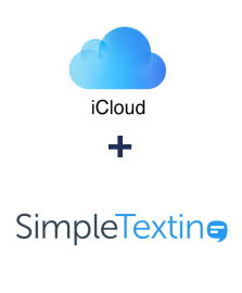 iCloud ve SimpleTexting entegrasyonu