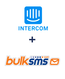 Intercom  ve BulkSMS entegrasyonu