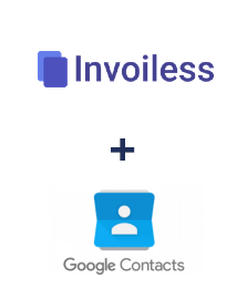 Invoiless ve Google Contacts entegrasyonu