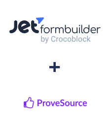 JetFormBuilder ve ProveSource entegrasyonu