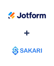 Jotform ve Sakari entegrasyonu