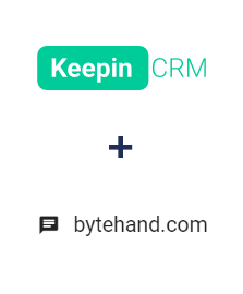 KeepinCRM ve BYTEHAND entegrasyonu KeepinCRM ve BYTEHAND entegrasyonu