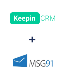 KeepinCRM ve MSG91 entegrasyonu