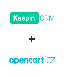 KeepinCRM ve Opencart entegrasyonu