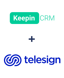 KeepinCRM ve Telesign entegrasyonu