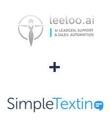 Leeloo ve SimpleTexting entegrasyonu