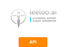 Leeloo diğer sistemlerle API aracılığıyla entegrasyon