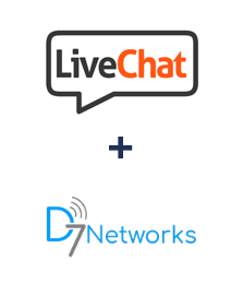 LiveChat ve D7 Networks entegrasyonu