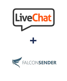 LiveChat ve FalconSender entegrasyonu