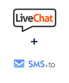 LiveChat ve SMS.to entegrasyonu