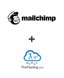 MailChimp ve TheTexting entegrasyonu