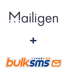 Mailigen ve BulkSMS entegrasyonu