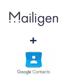 Mailigen ve Google Contacts entegrasyonu