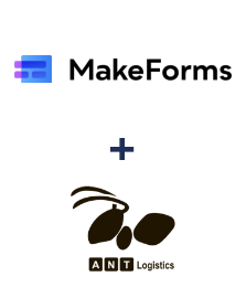 MakeForms ve ANT-Logistics entegrasyonu