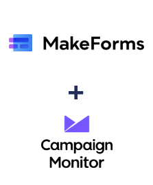 MakeForms ve Campaign Monitor entegrasyonu