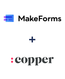 MakeForms ve Copper entegrasyonu