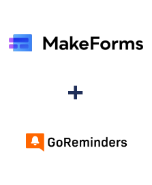 MakeForms ve GoReminders entegrasyonu