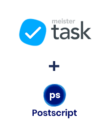 MeisterTask ve Postscript entegrasyonu