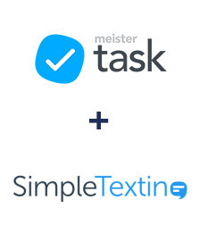 MeisterTask ve SimpleTexting entegrasyonu