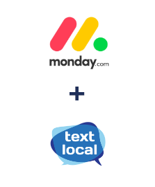 Monday.com ve Textlocal entegrasyonu
