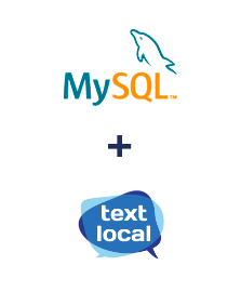 MySQL ve Textlocal entegrasyonu