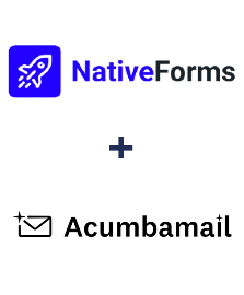 NativeForms ve Acumbamail entegrasyonu