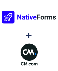 NativeForms ve CM.com entegrasyonu
