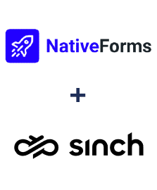 NativeForms ve Sinch entegrasyonu