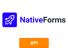 NativeForms diğer sistemlerle API aracılığıyla entegrasyon