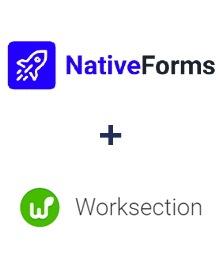 NativeForms ve Worksection entegrasyonu