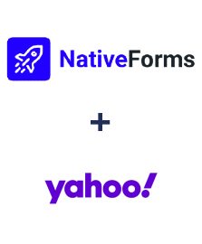 NativeForms ve Yahoo! entegrasyonu