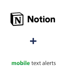 Notion ve Mobile Text Alerts entegrasyonu
