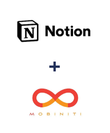Notion ve Mobiniti entegrasyonu