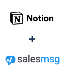 Notion ve Salesmsg entegrasyonu