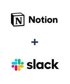 Notion ve Slack entegrasyonu