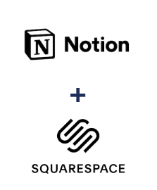 Notion ve Squarespace entegrasyonu