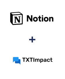 Notion ve TXTImpact entegrasyonu