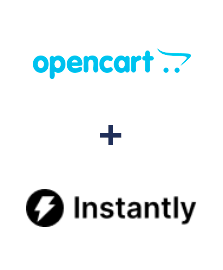 Opencart ve Instantly entegrasyonu