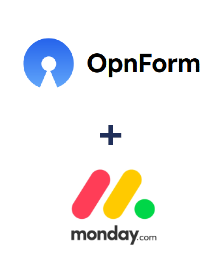OpnForm ve Monday.com entegrasyonu