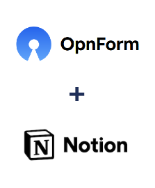 OpnForm ve Notion entegrasyonu