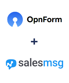 OpnForm ve Salesmsg entegrasyonu