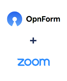 OpnForm ve Zoom entegrasyonu