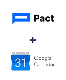 Pact ve Google Calendar entegrasyonu