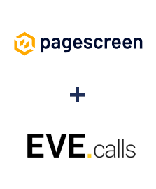 Pagescreen ve Evecalls entegrasyonu