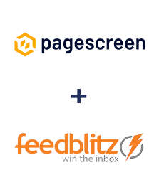 Pagescreen ve FeedBlitz entegrasyonu