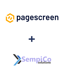 Pagescreen ve Sempico Solutions entegrasyonu