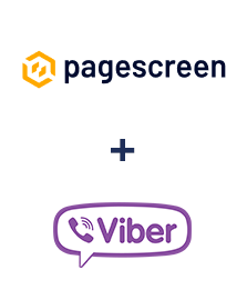 Pagescreen ve Viber entegrasyonu