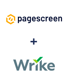 Pagescreen ve Wrike entegrasyonu