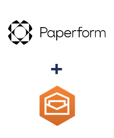 Paperform ve Amazon Workmail entegrasyonu