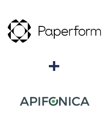 Paperform ve Apifonica entegrasyonu